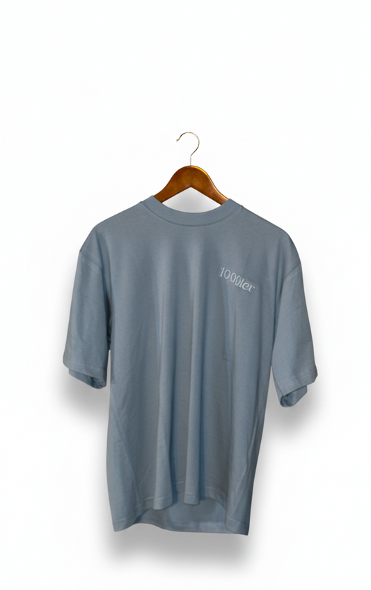 1000ler Blue-Gray Basic T-Shirt